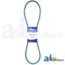 A & I Products Aramid Blue V-Belt (5/8" X 52" ) 23.5" x2" x0.7" A-B49K - alternate 1